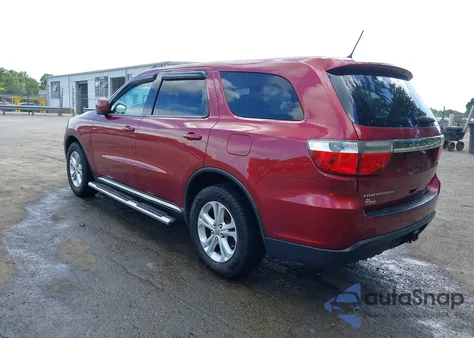 2013 Dodge Durango Sxt from USA, damaged, VIN 1C4RDHAG3DC571671